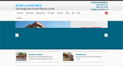 Desktop Screenshot of bursayurdu.com